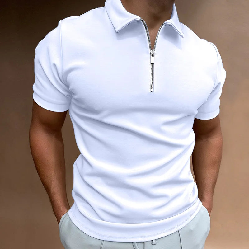 Elegant Solid T-Shirt Duo for Men – Soft Waffle Texture